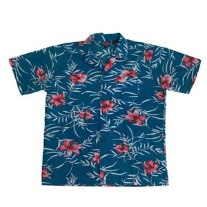 Vtg Waikiki Holiday XL Hawaiian Aloha Camp Shirt